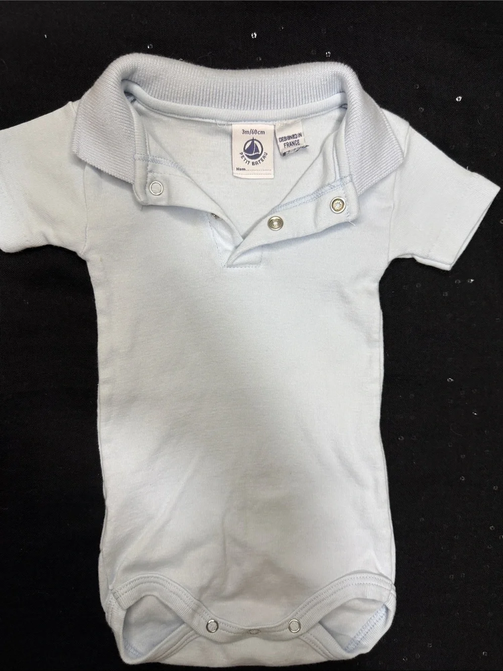 8 pcs -Assorted Carter’s, Petit Bateru and Just One Baby Girls Multi-Color